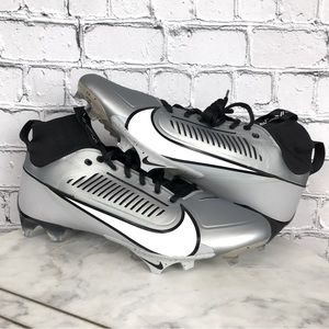 Nike Vapor Edge Pro 360 II Men's Gray Football Cleats Size 13 - DA5456-002